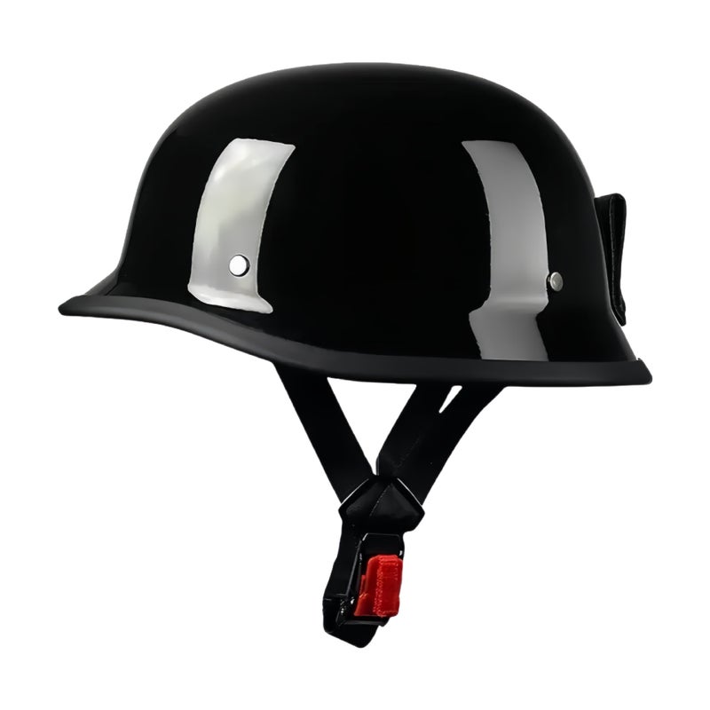 German Soldier Helmet Retro -Selling Helmet Cruise Motorcycle Gourd Helmet Four Seasons Half Helmet Motorcycle Electric Car Helmet - Image 2